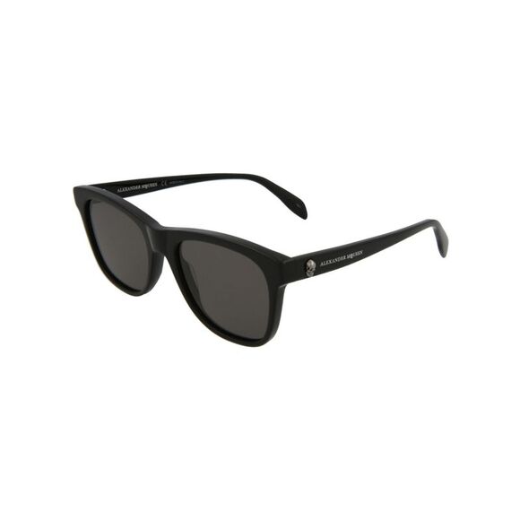 Alexander McQueen Square--Frame Acetate Sunglasses Black Unisex-Adult - Picture 2 of 5